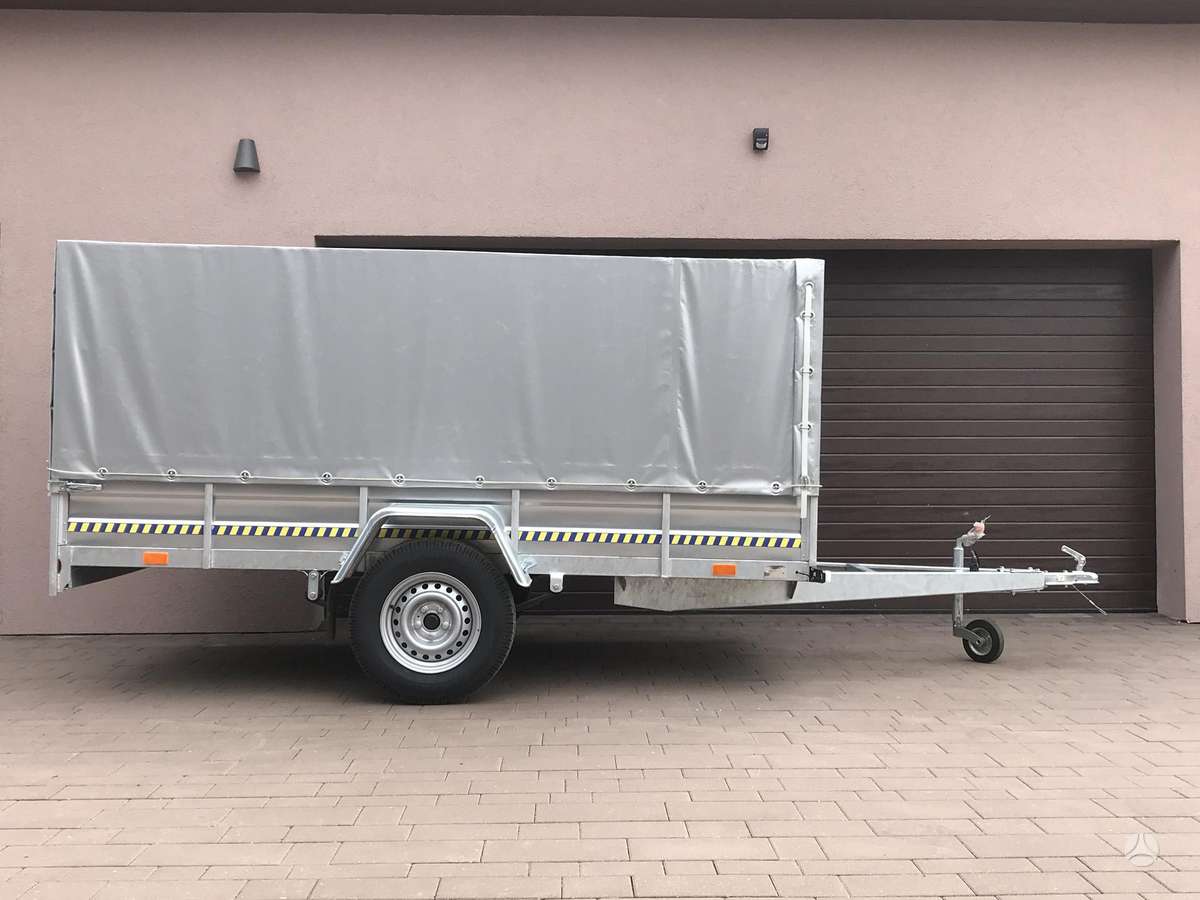KTS Virinta, lingės, pastiprinta, passenger car trailers