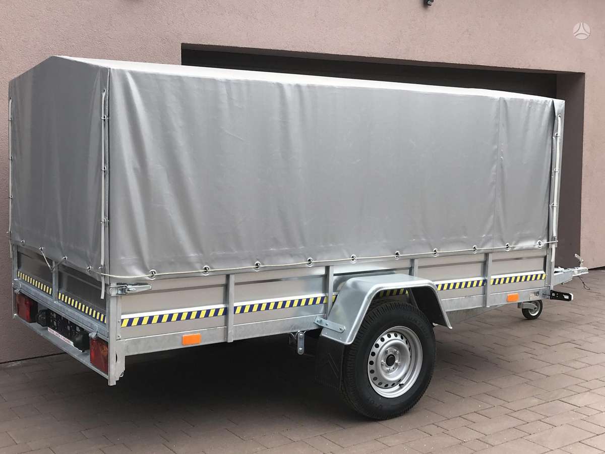 KTS Virinta, lingės, pastiprinta, passenger car trailers
