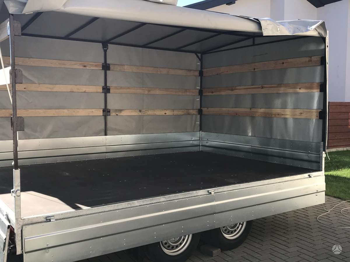 KTS Virinta, lingės, pastiprinta, passenger car trailers