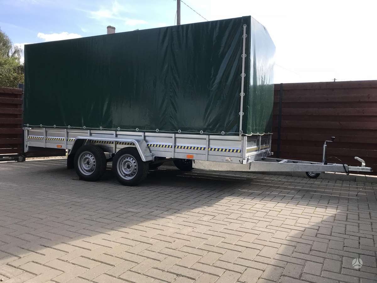 KTS Virinta, lingės, pastiprinta, passenger car trailers