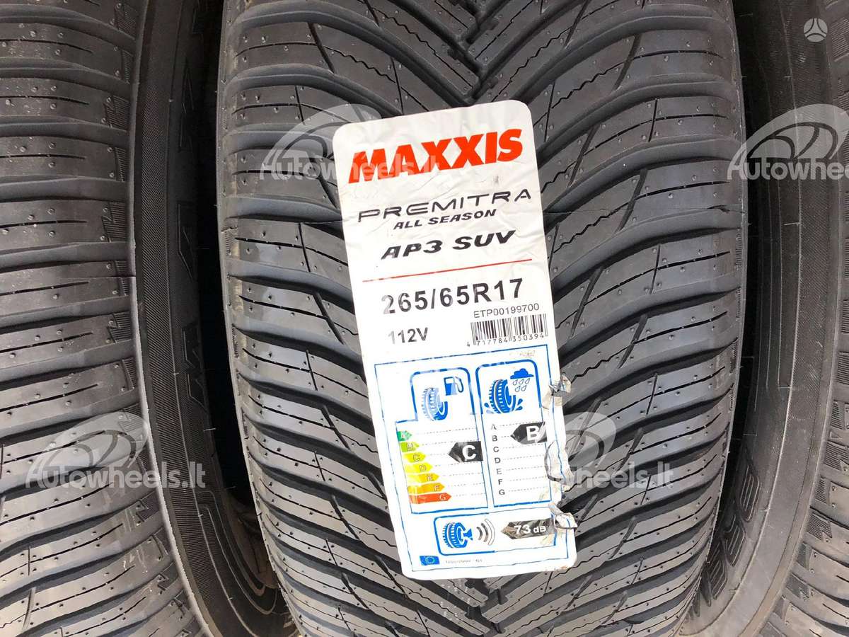 Maxxis Premitra AP3 SUV, universalios 265/65 R17