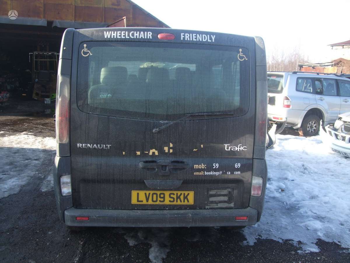 Renault Trafik, пассажирские микроавтобусы