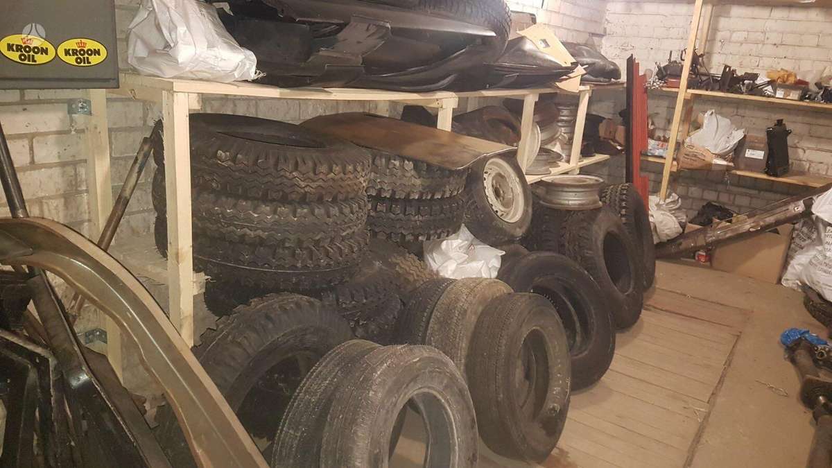 GAZ 69A chassis parts