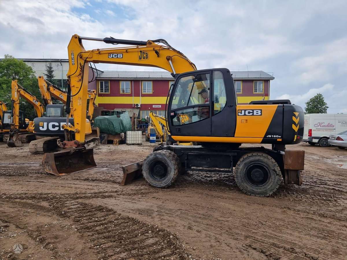 JCB JS160W, ekskavatori