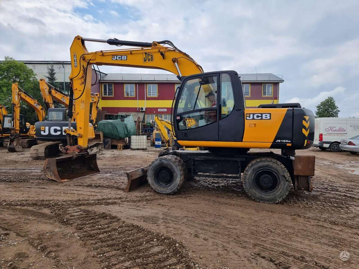 JCB JS160W, экскаваторы