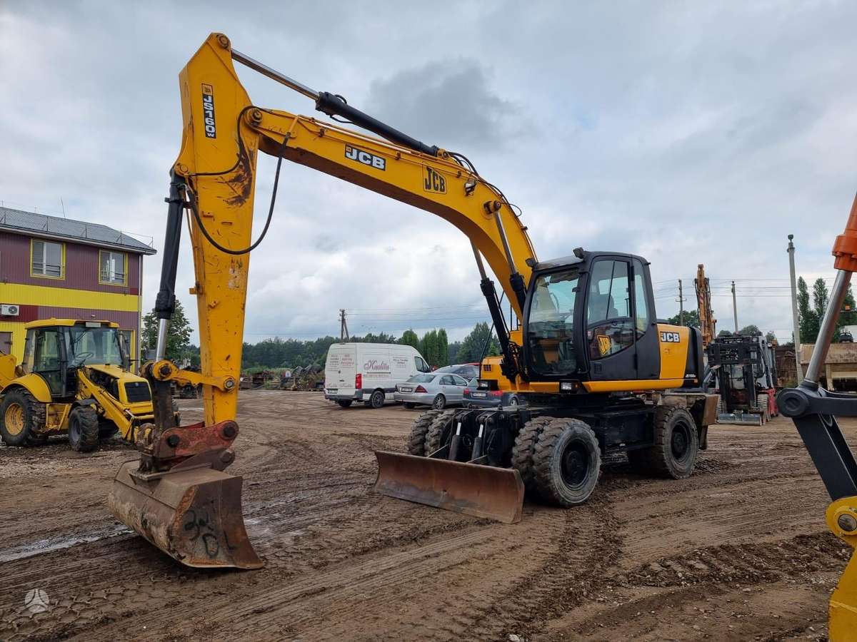 JCB JS160W, экскаваторы