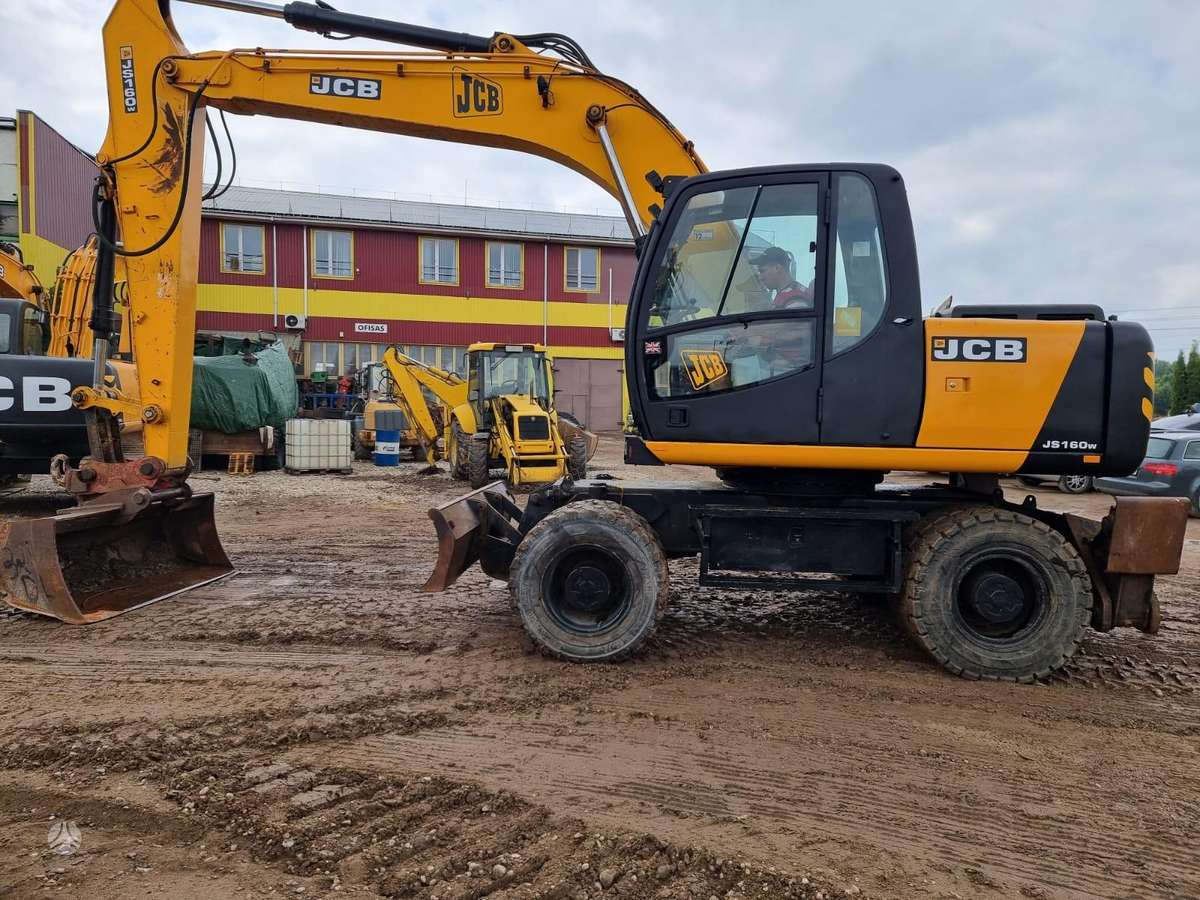 JCB JS160W, ekskavatori