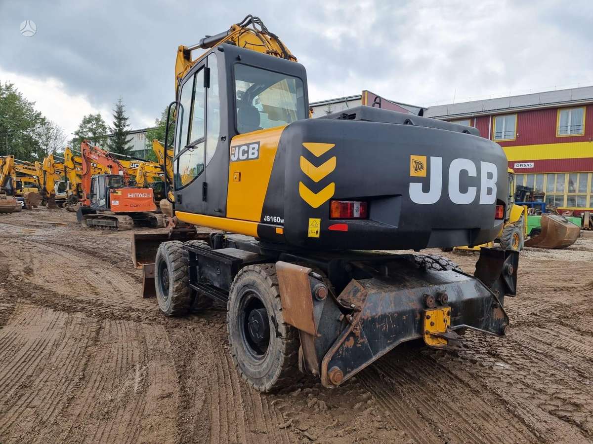 JCB JS160W, ekskavatori