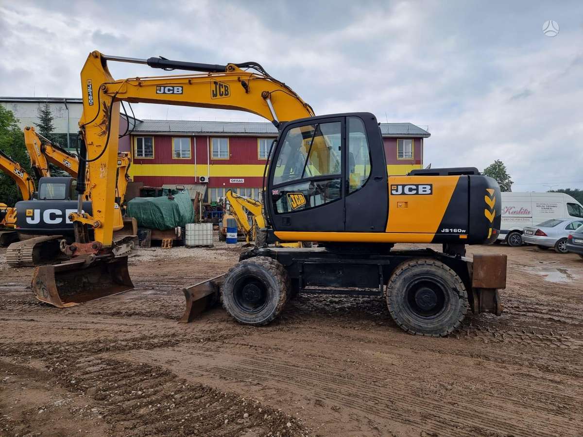 JCB JS160W, ekskavatori