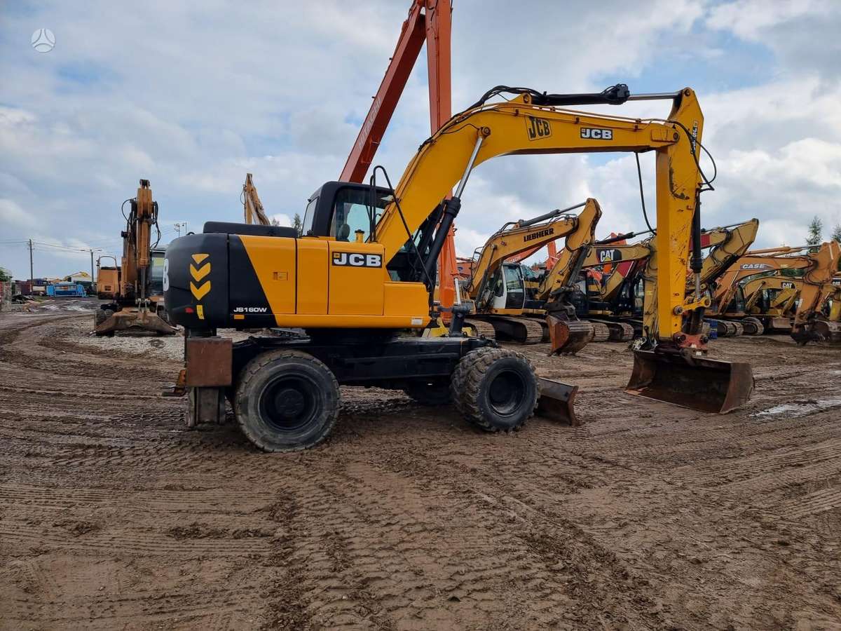 JCB JS160W, ekskavatori