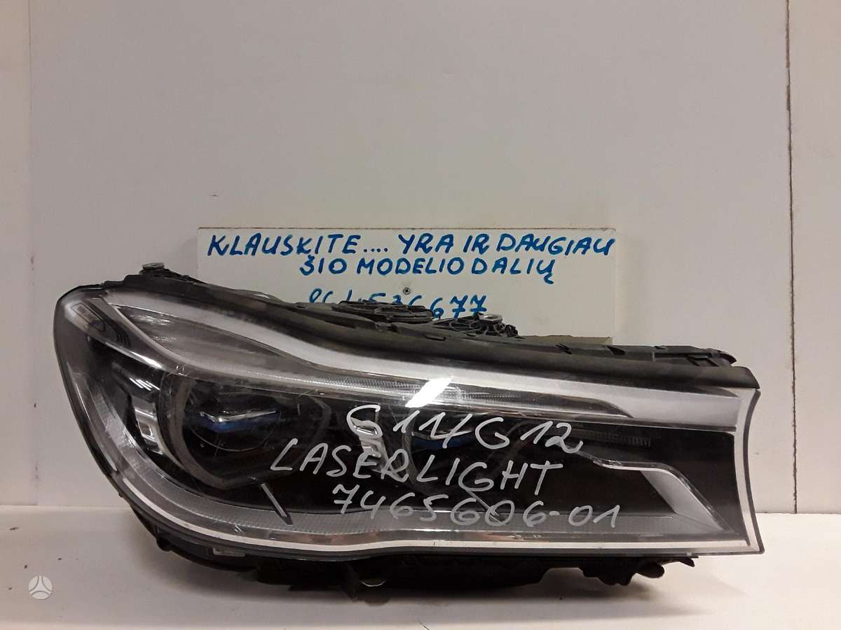 BMW 7 serija dalimis
