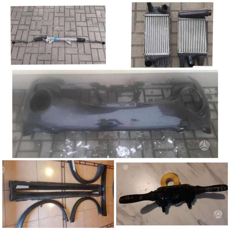 Nissan Juke bumpers