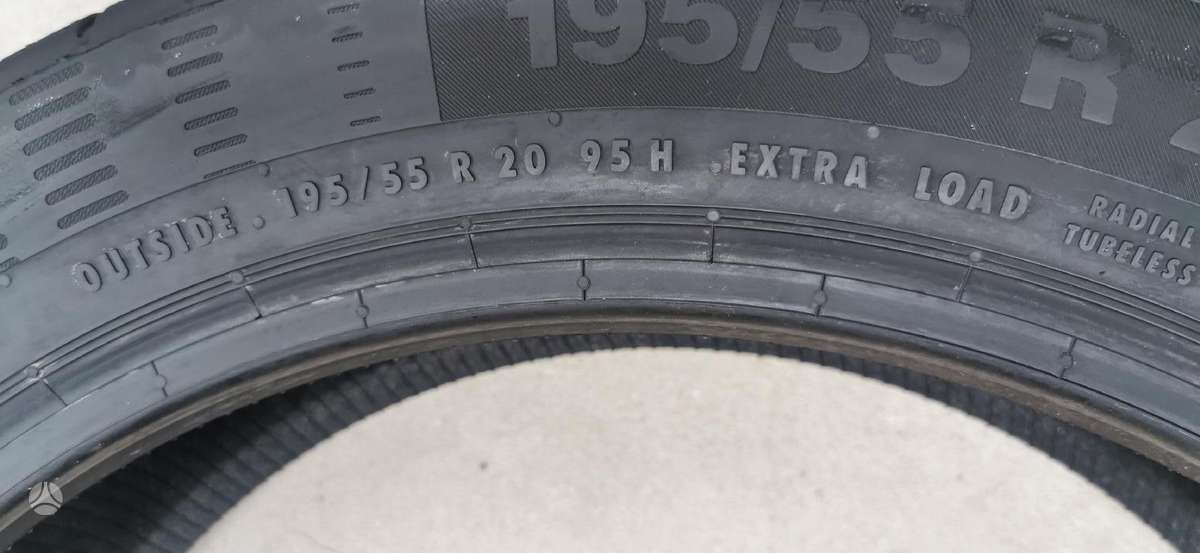 Continental, vasarinės 195/55 R20