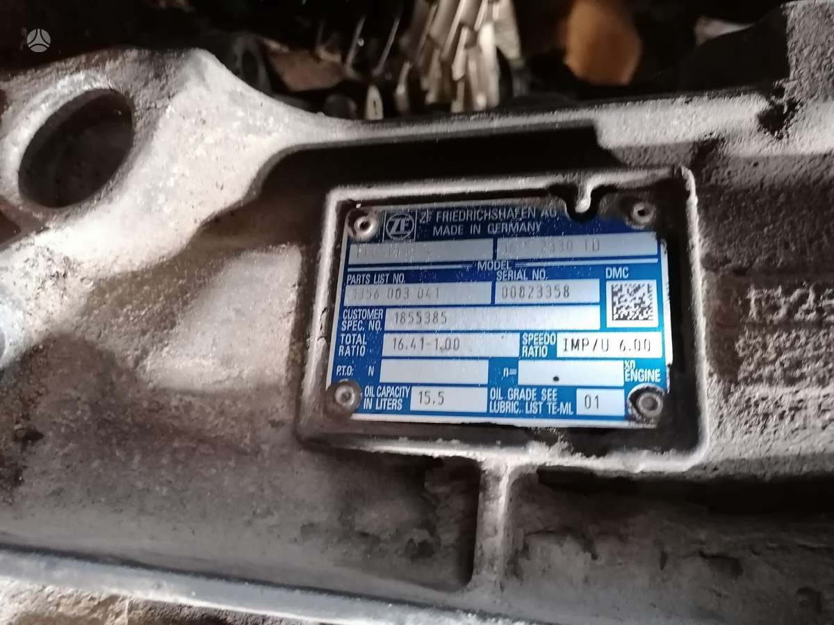 DAF Dėžė Ecosplit IV, тягачи