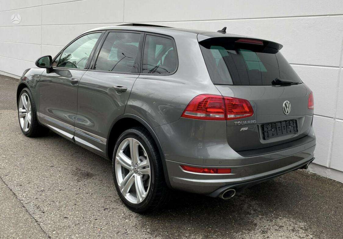 Volkswagen Touareg R line orine pakaba bagazines uzuolaida storke r 21 ...