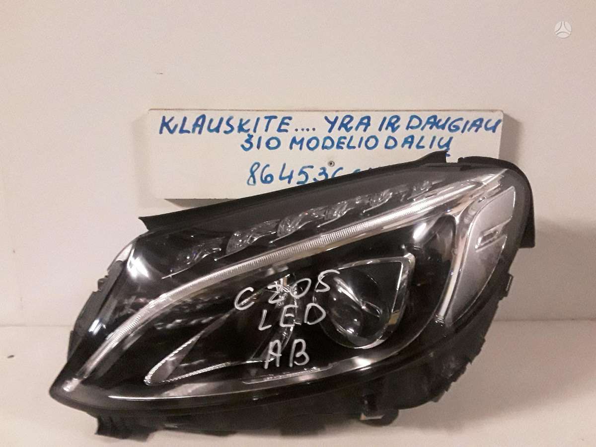Mercedes-Benz C klasė dalimis