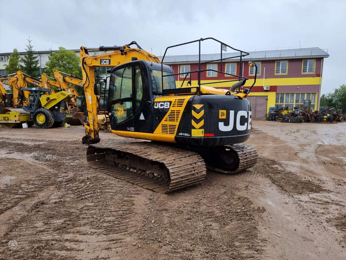 JCB JS130LC T4 Bog Master, экскаваторы