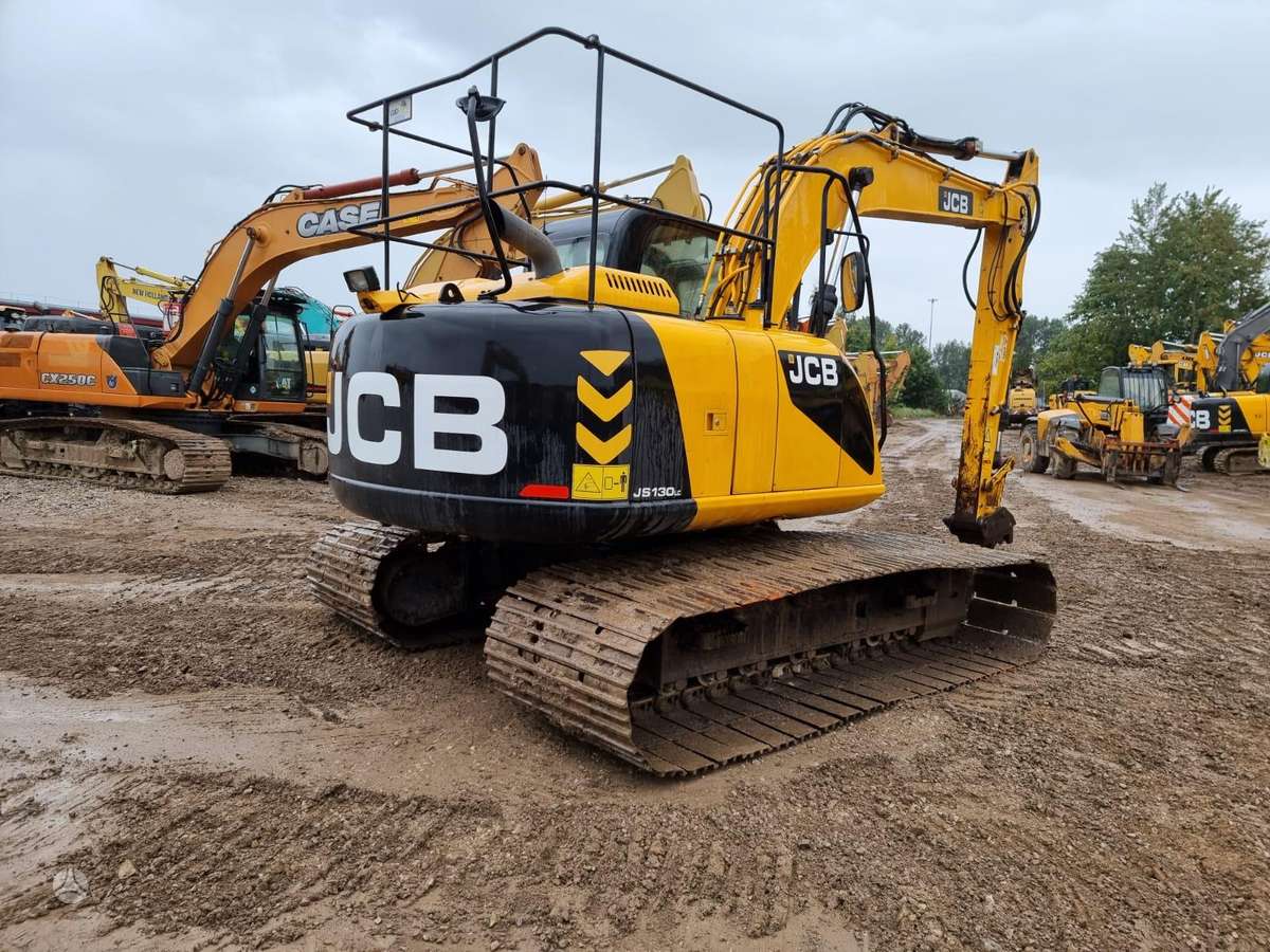 JCB JS130LC T4 Bog Master, экскаваторы