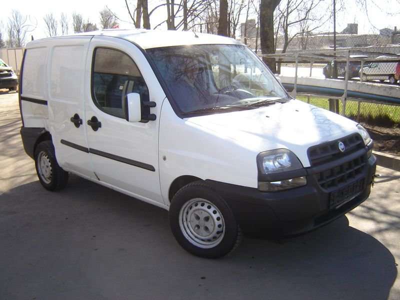 Fiat Doblo dalimis. Iš vokietijos