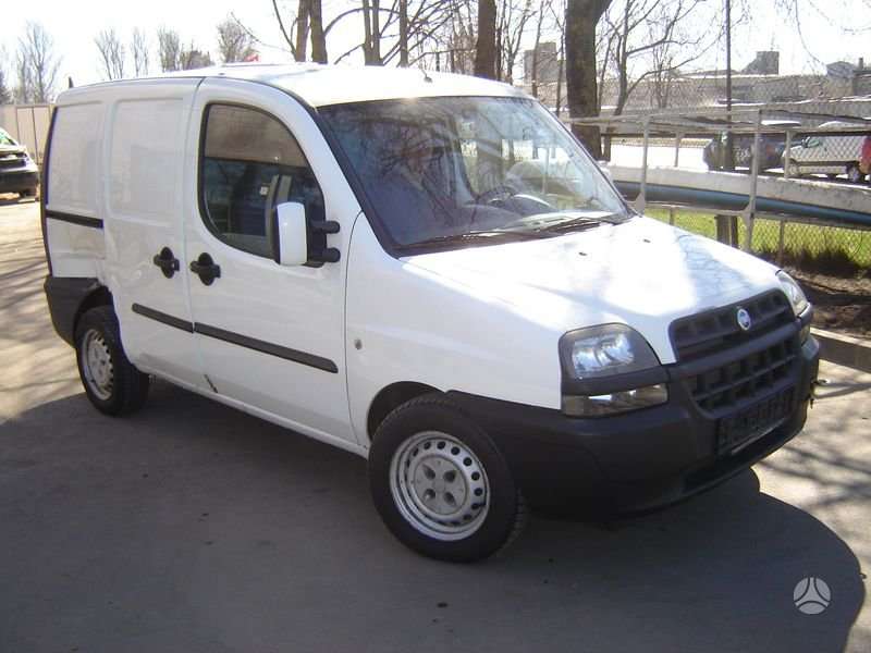 Fiat Doblo по частям. Iš vokietijos