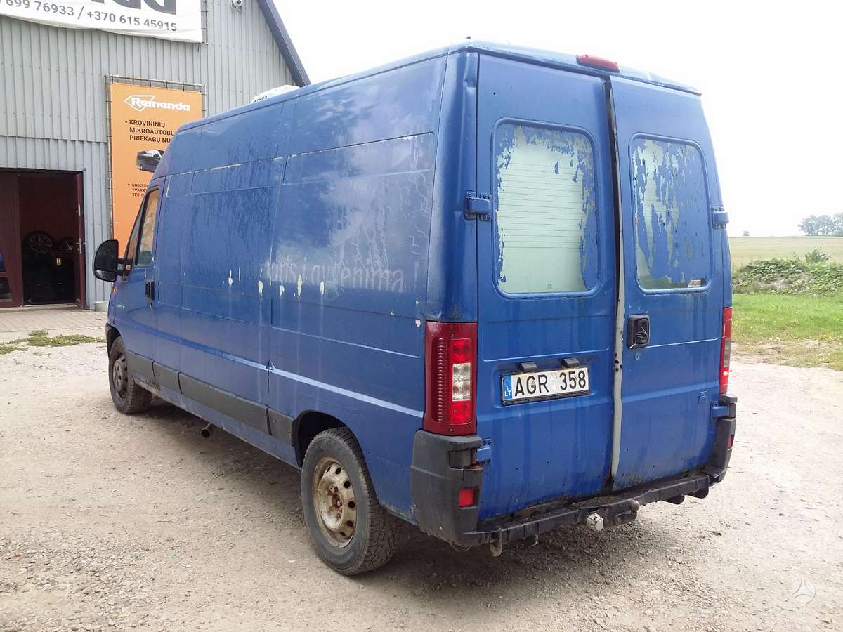 Citroen JUMPER, preču