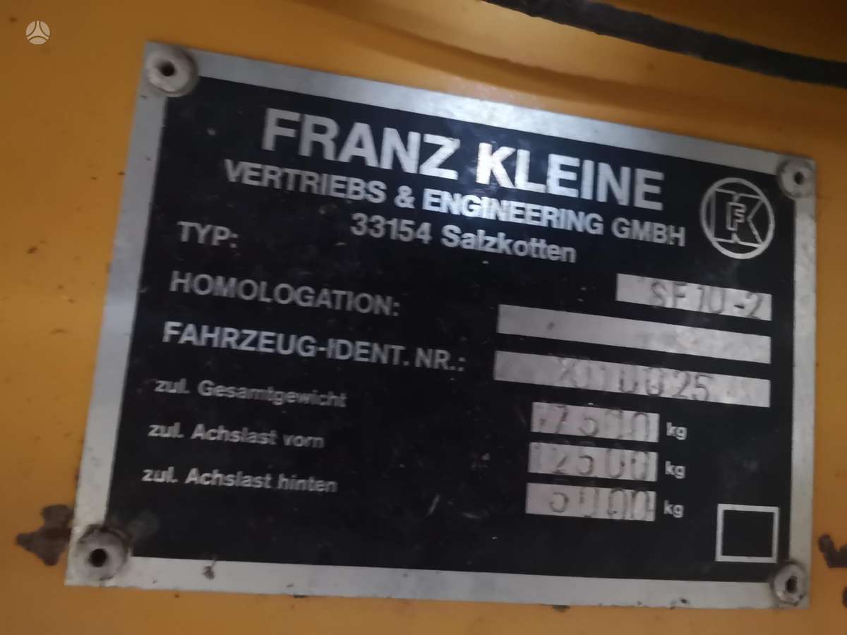 Kleine SF 10-2, combine harvesters