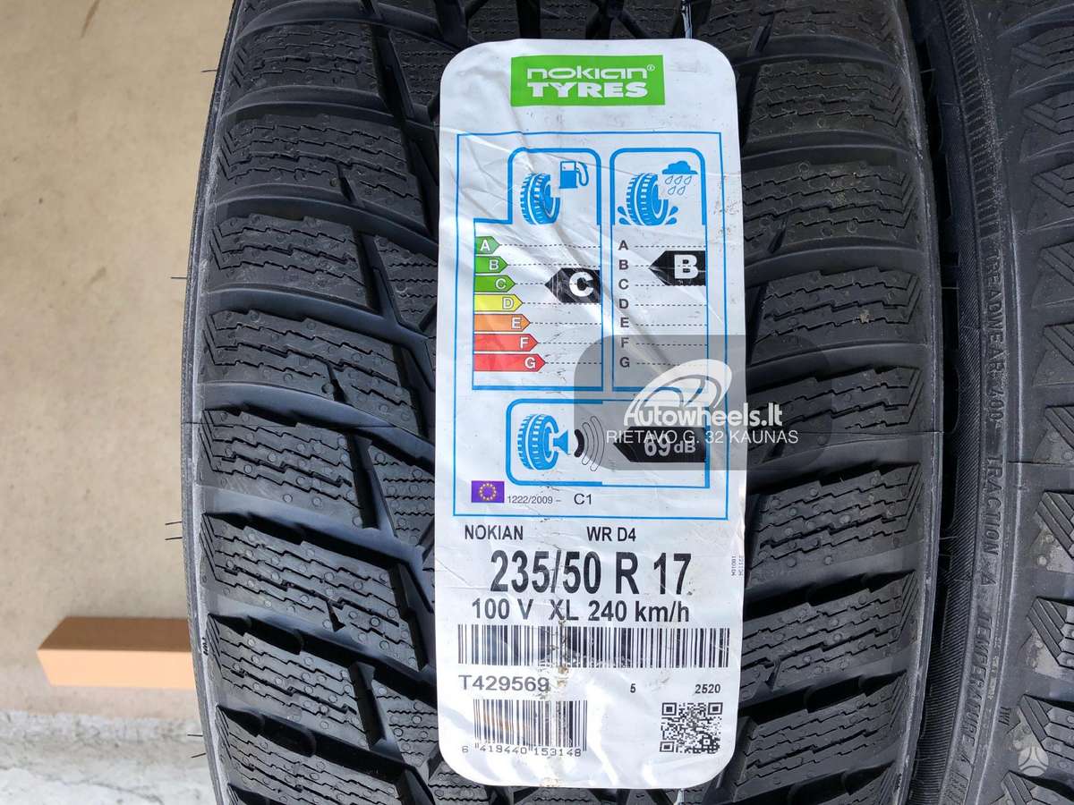 Nokian WR D4, winter 235/50 R17