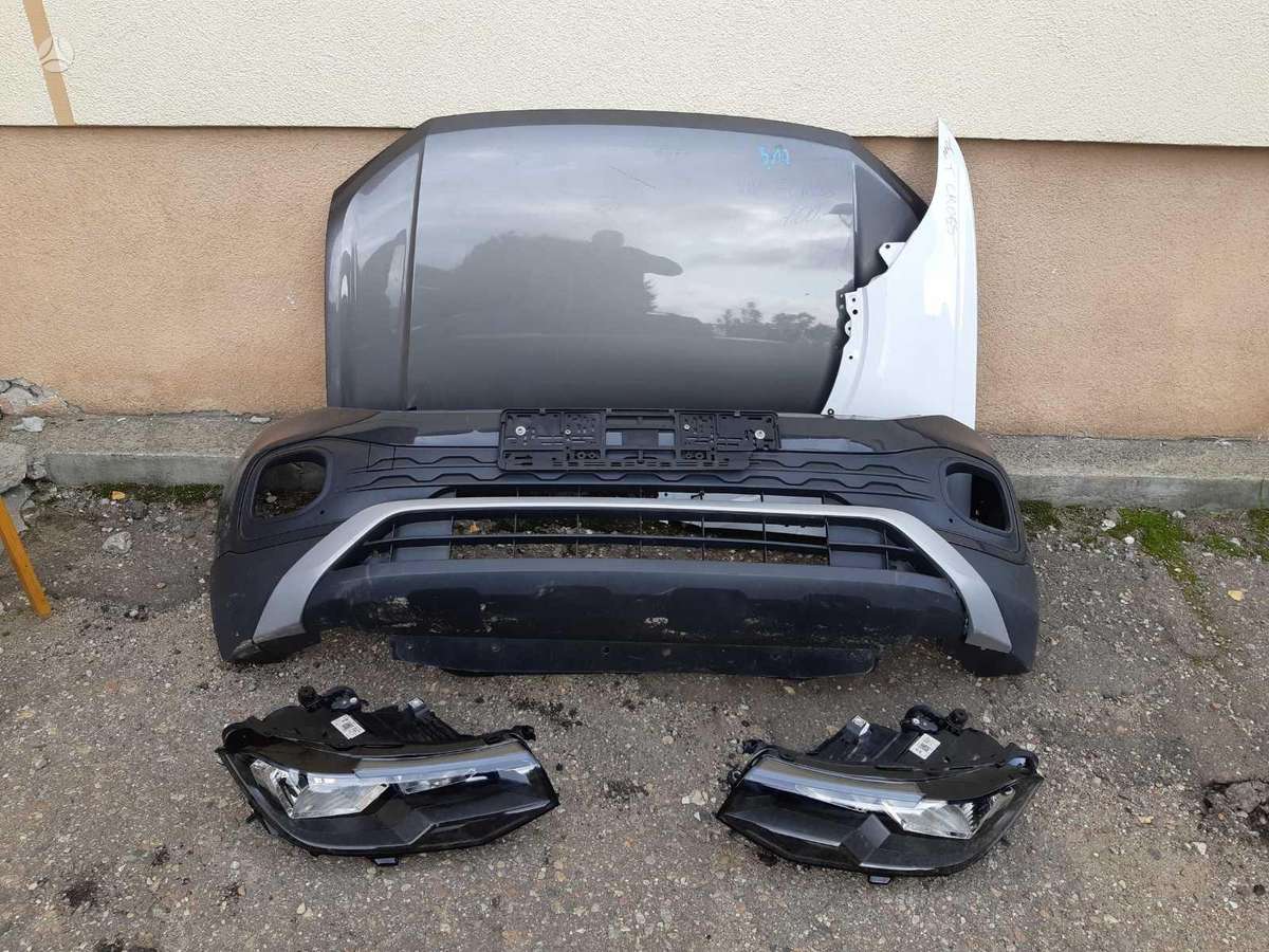 Volkswagen T-Cross kėbulo dalys