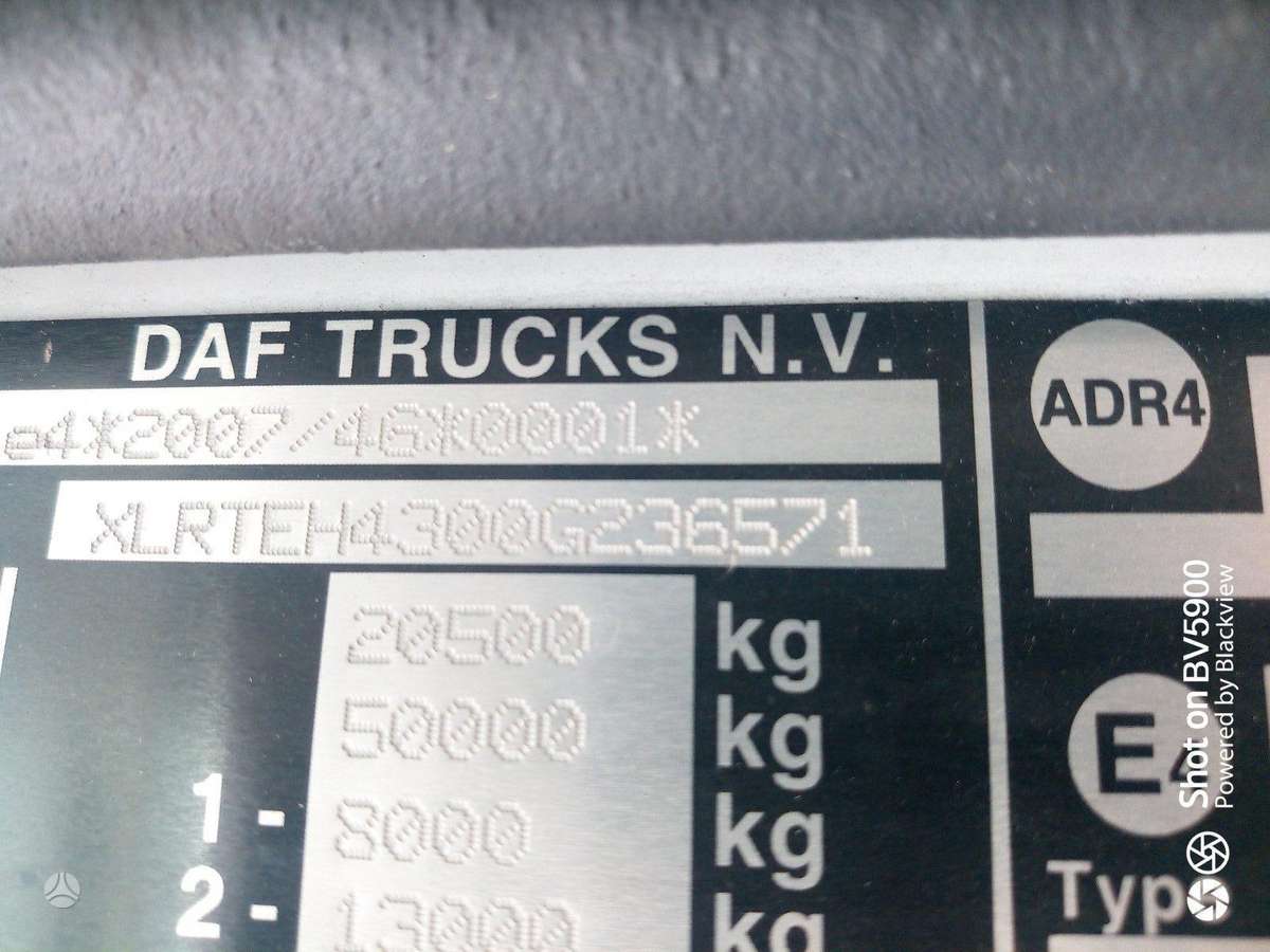 DAF XF106.480, тягачи
