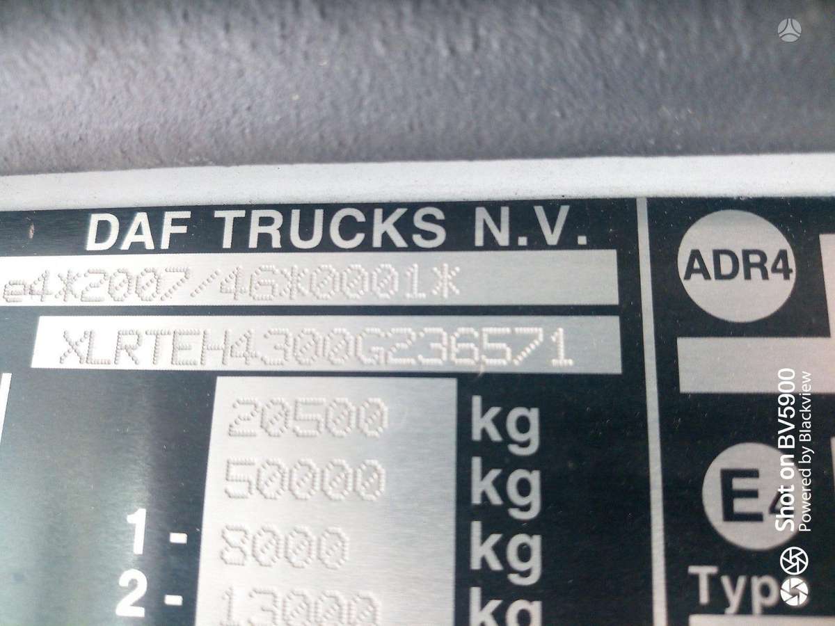 DAF XF106.480, vilcējs