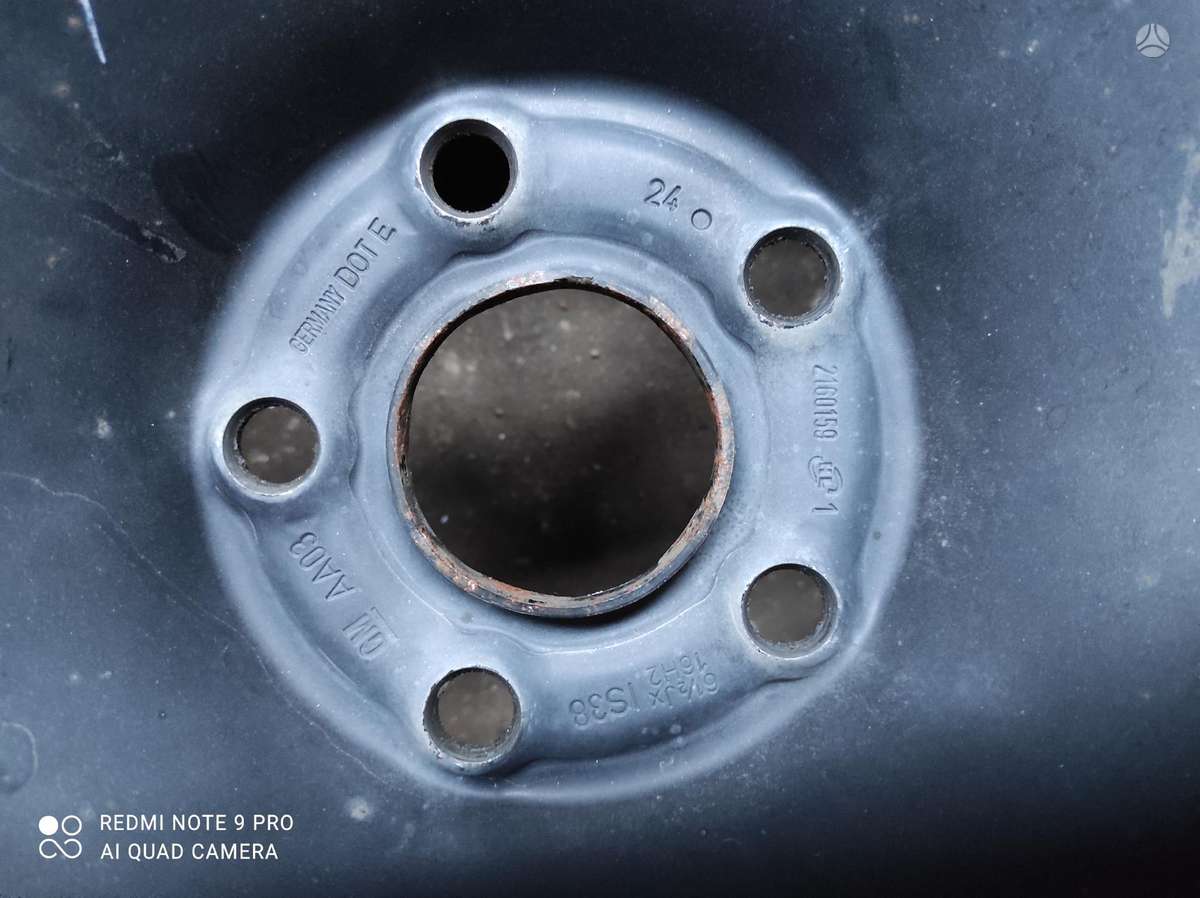 Opel, stamped steel, R16