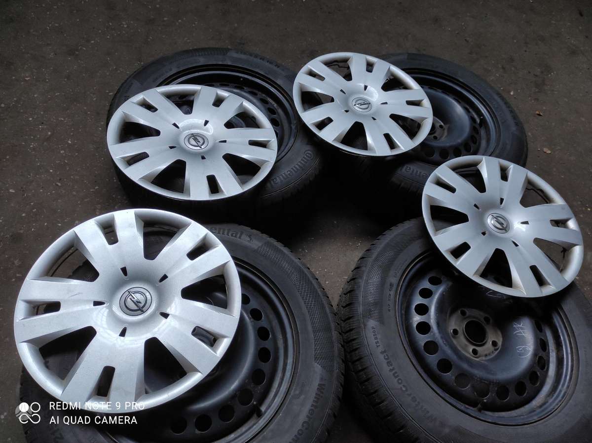 Opel, stamped steel, R16