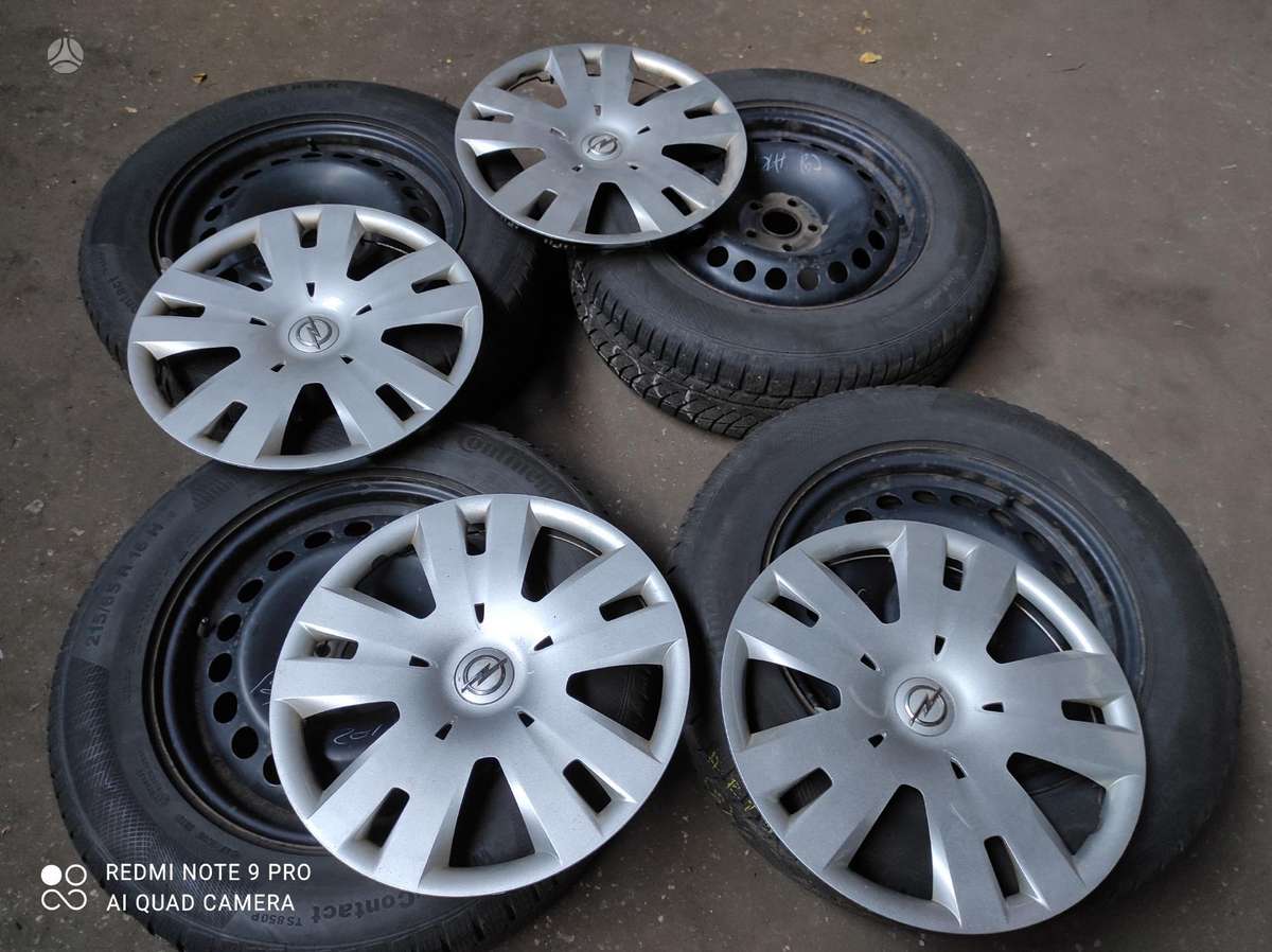 Opel, stamped steel, R16