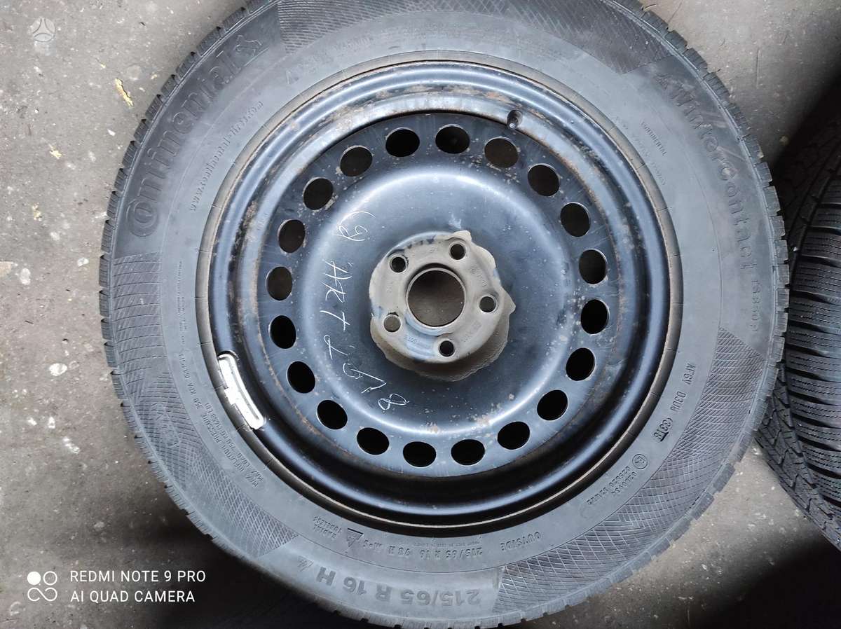 Opel, stamped steel, R16