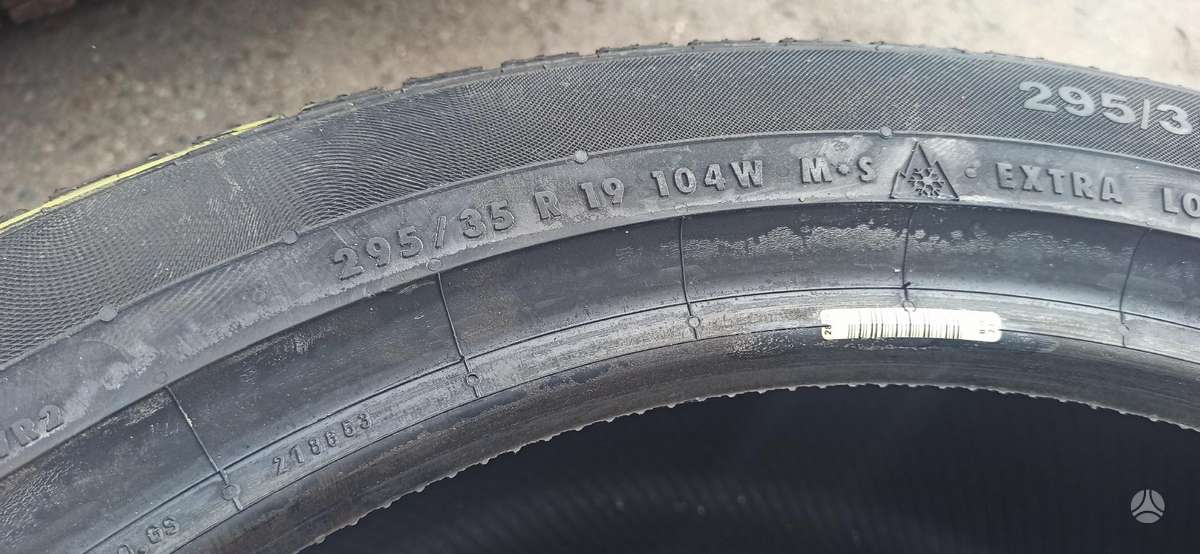 Continental Ts 830p 2VNT, зимние 295/35 R19