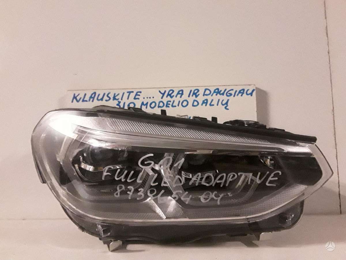BMW X3 rezerves daļās