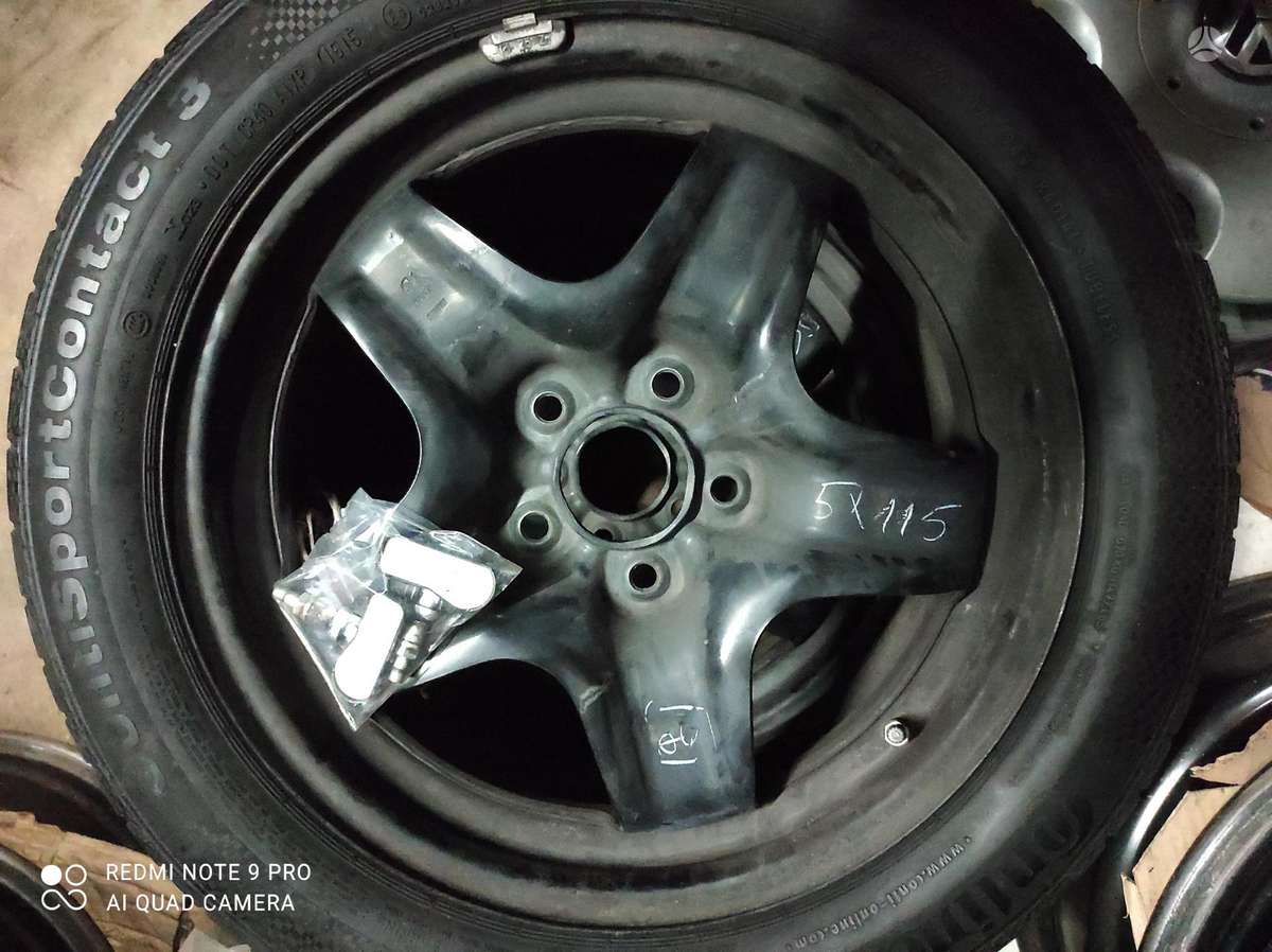 Opel, stamped steel, R17
