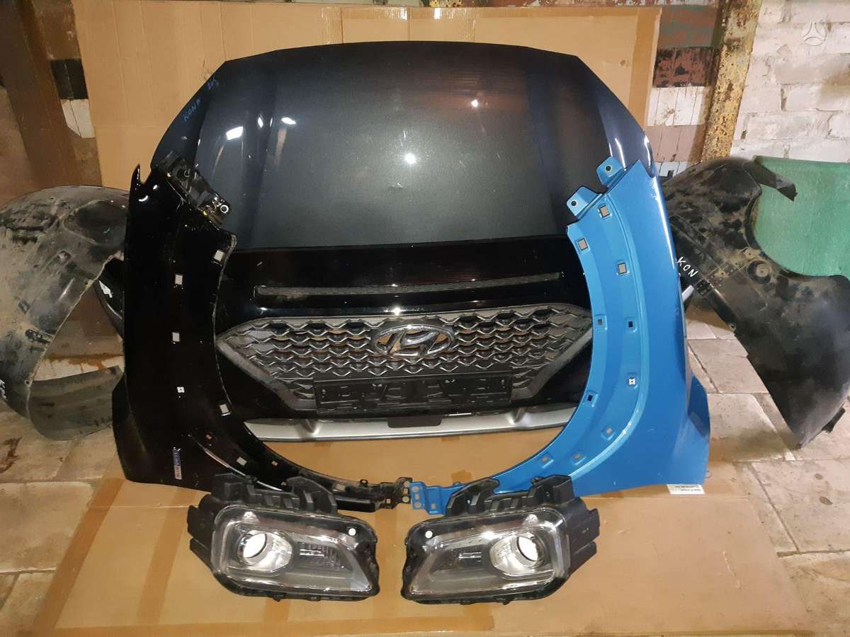 Hyundai Kona kėbulo dalys