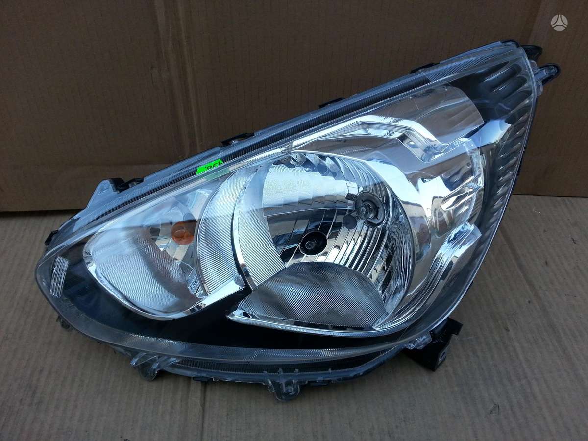Mitsubishi Space Star lights, a/c condenser
