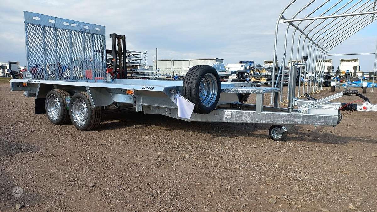 TEMARED Builder 3518 2700kg, custom trailer / semi-trailer