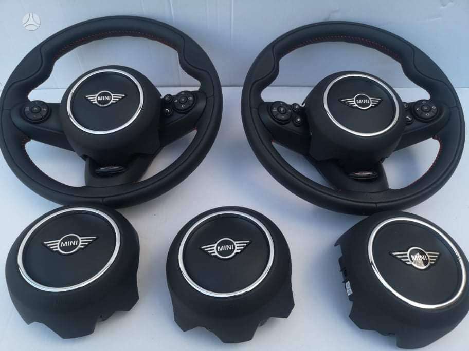 Mini Cooper консоль, подушки безопасности, рули