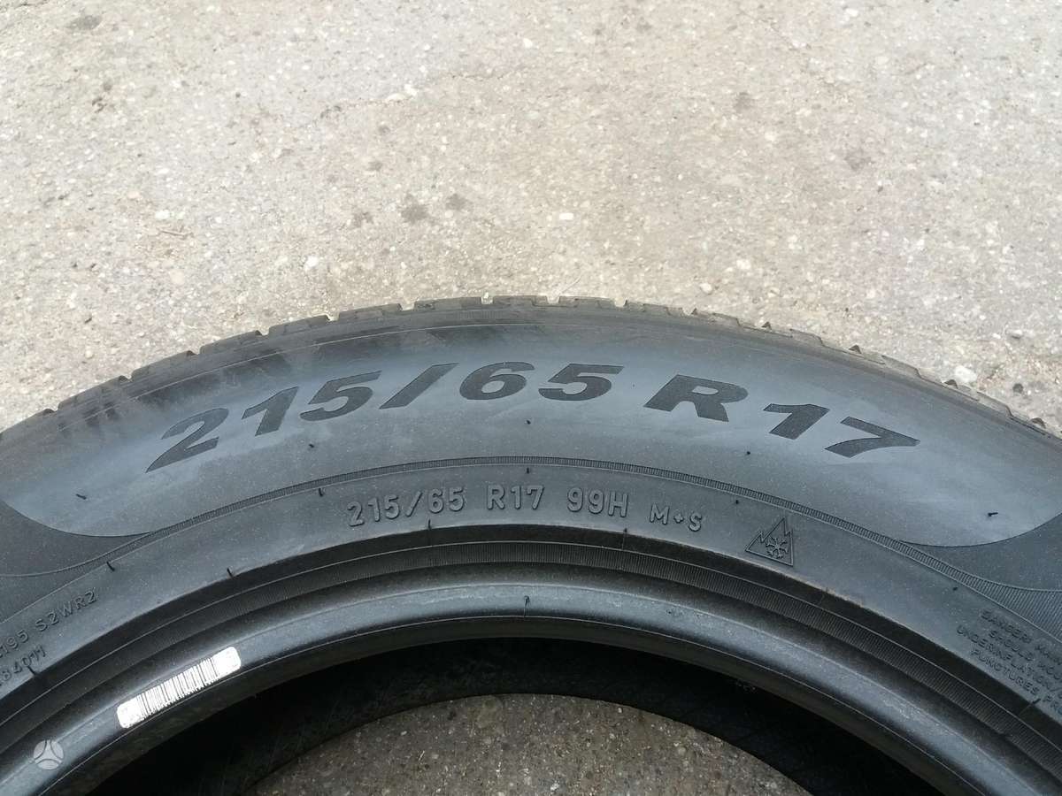 Pirelli Sottozero3, universalios 215/65 R17