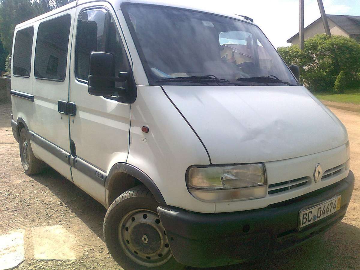 Renault Master, грузовые микроавтобусы