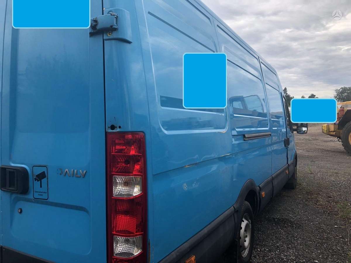 Iveco DAILY, krovininiai mikroautobusai