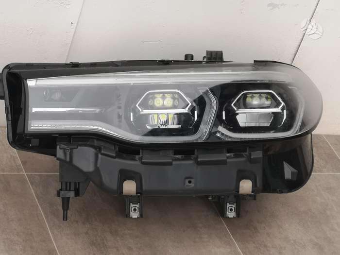 BMW X7 bumpers, lights, lamps