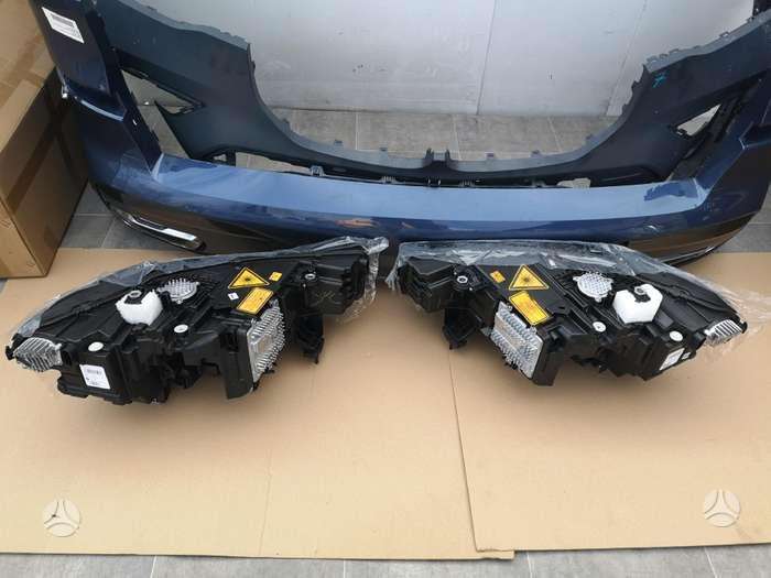 BMW X7 bumpers, lights, lamps