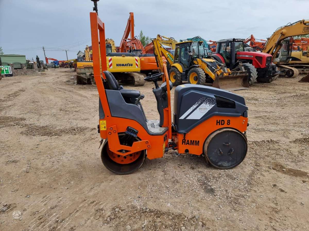 Hamm HD8VV, вибромашины