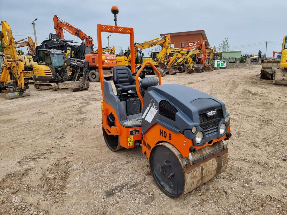 Hamm HD8VV, вибромашины