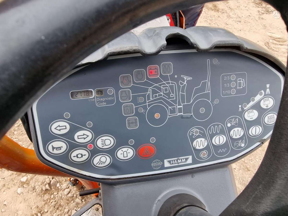 Hamm HD8VV, vibro technika