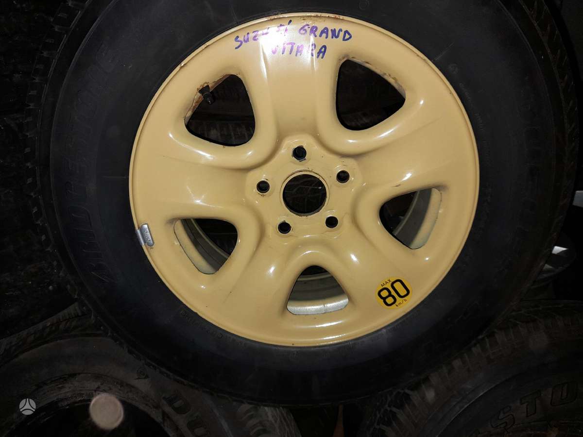 Suzuki, стальные штампованные диски, R16